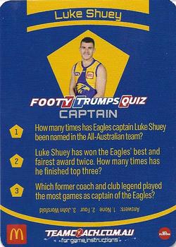 2021 Team Coach AFL - AFL Captains #C-17 Luke Shuey Back
